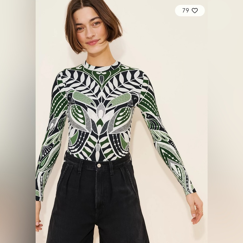 Farm Rio Long Sleeve Bodysuit